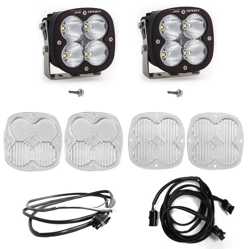 Baja Designs 2021+ Ford Bronco A Piller Light Kit XL Sport Spot w/Upfitter - Burkken Auto Parts