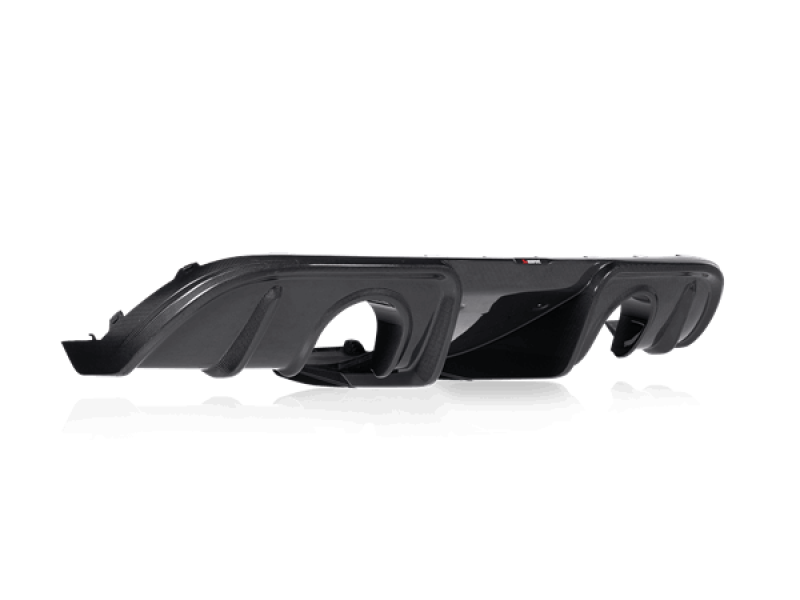 Akrapovic 2020+ Porsche Cayman GT4 (718) Rear Carbon Fiber Diffuser - High Gloss - Burkken Auto Parts