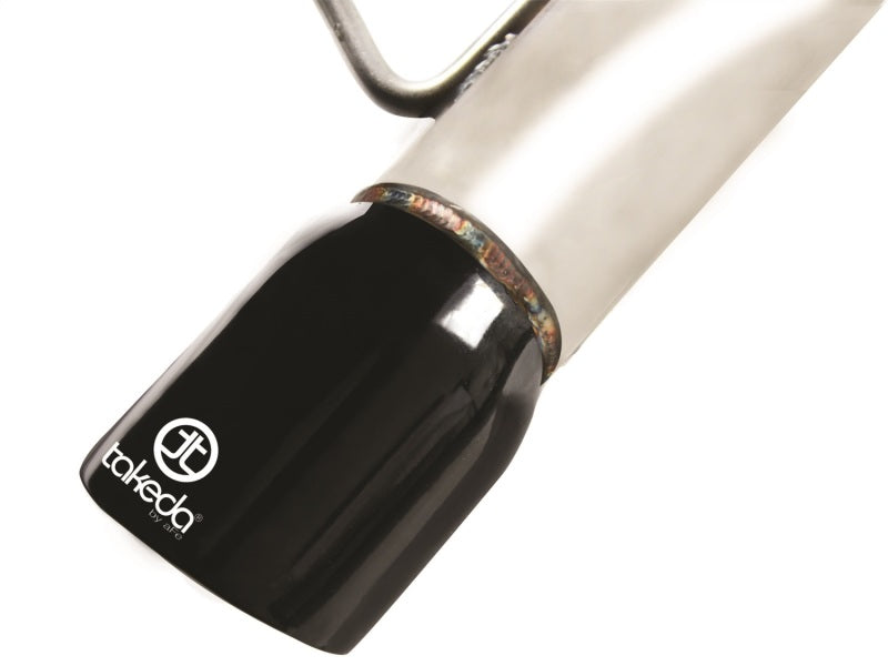 aFe Takeda Exhaust Cat-Back 304 Stainless Steel 11-14 Nissan Juke L4 1.6L (t) Black Tip - Burkken Auto Parts