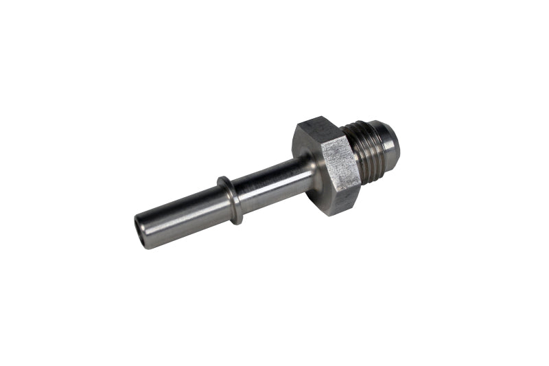 Aeromotive Ford OE Pressure Line - 5/16in Male Quick Connect to -6 AN male (Male OE filter coupler) - Burkken Auto Parts