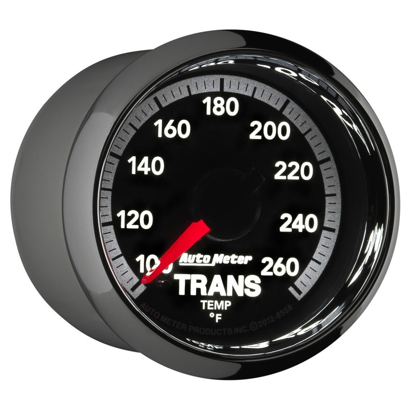 Autometer Factory Match Dodge 4th Gen 52.4mm 100-260 Deg F Trans Temp Gauge - Burkken Auto Parts