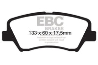 EBC 13+ Hyundai Elantra 1.8 Redstuff Front Brake Pads - Burkken Auto Parts
