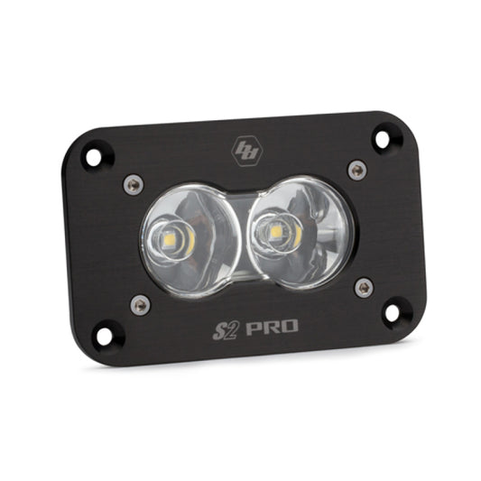 Baja Designs S2 Pro Work/Scene Pattern Flush Mount LED Work Light - Clear - Burkken Auto Parts