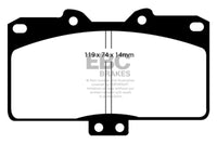 EBC 91-93 Dodge Stealth 3.0 4WD Redstuff Front Brake Pads - Burkken Auto Parts