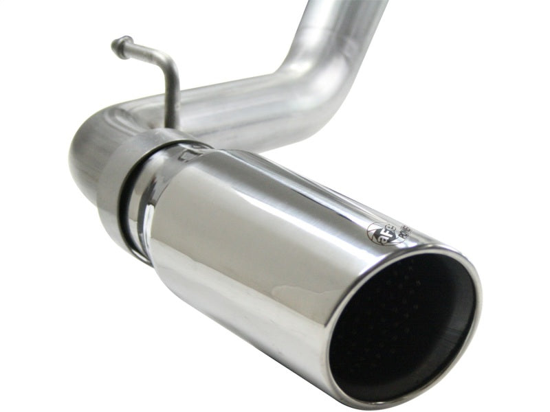 aFe MACHForce XP 2.5in 409SS Cat Back Exhaust w/ 304SS Polished Tip 05-13 Toyota Tacoma V6 4.0L - Burkken Auto Parts