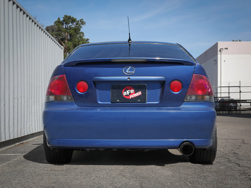 aFe Lexus IS300 01-05 L6-3.0L Takeda Cat-Back Exhaust System- Carbon Fiber Tip - Burkken Auto Parts