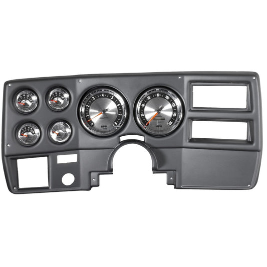 Autometer American Muscle Gauge Kit 6 Pc Chevy Truck/Suburban 73-83 Tach/Mph/Fuel/Oilp/Wtmp/Volt - Burkken Auto Parts