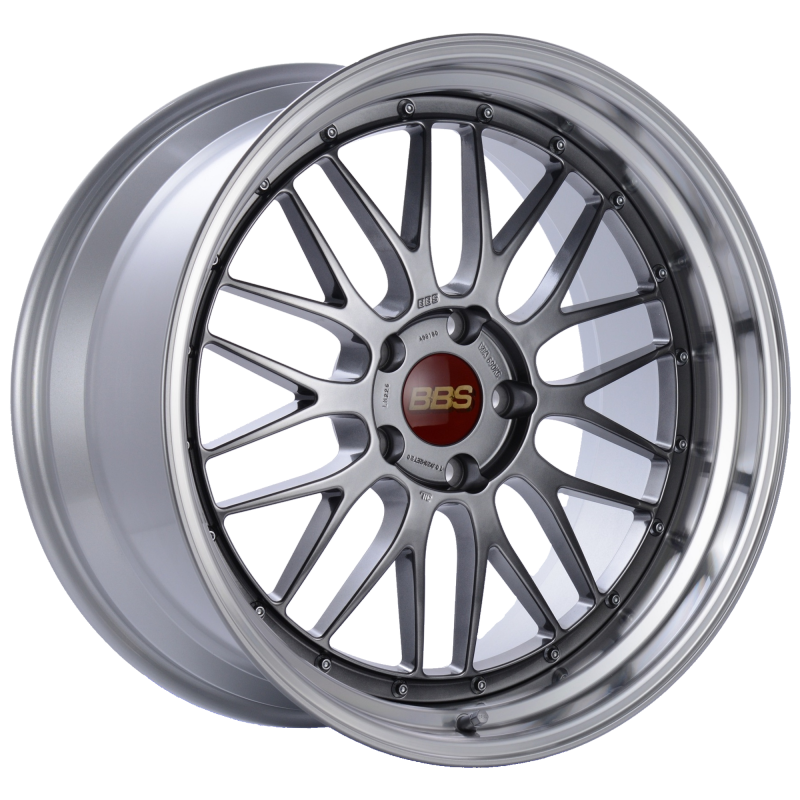 BBS LM 20x10 5x120 ET20 Diamond Black Center Diamond Cut Lip Wheel -82mm PFS/Clip Required - Burkken Auto Parts