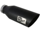 aFe MACHForce XP Exhausts Tips SS-304 EXH Tip 4In x 7Out x 18L Bolt-On (blk) - Burkken Auto Parts