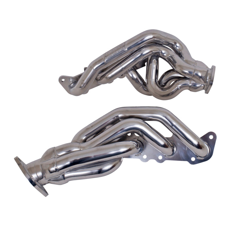 BBK 11-14 Mustang GT Shorty Tuned Length Exhaust Headers - 1-5/8 Silver Ceramic - Burkken Auto Parts
