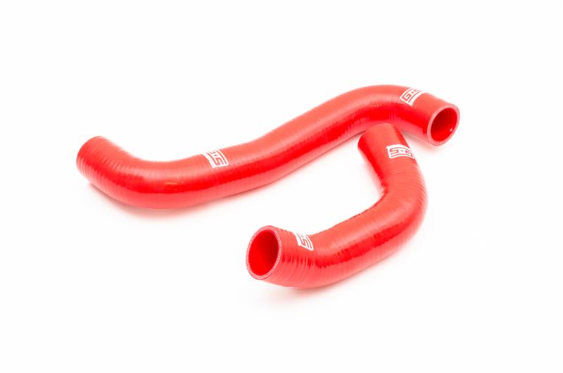 GrimmSpeed 08-14 Subaru WRX / 08-17 Subaru STi / 09-13 Subaru Forester XT Radiator Hose Kit - Red - Burkken Auto Parts