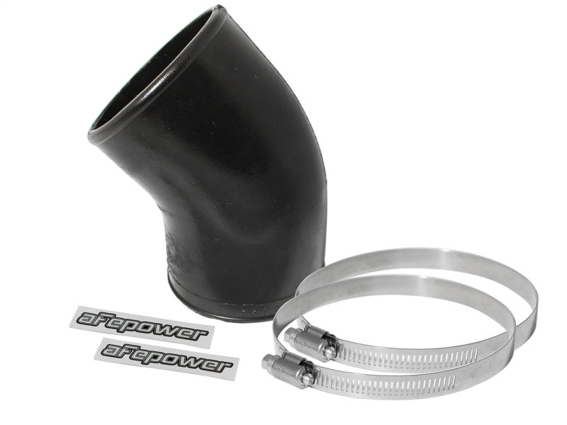aFe Magnum FORCE Silicone Replacement Coupling Kit 3in ID to 2.75in ID x 45 Deg. Elbow - Black - Burkken Auto Parts