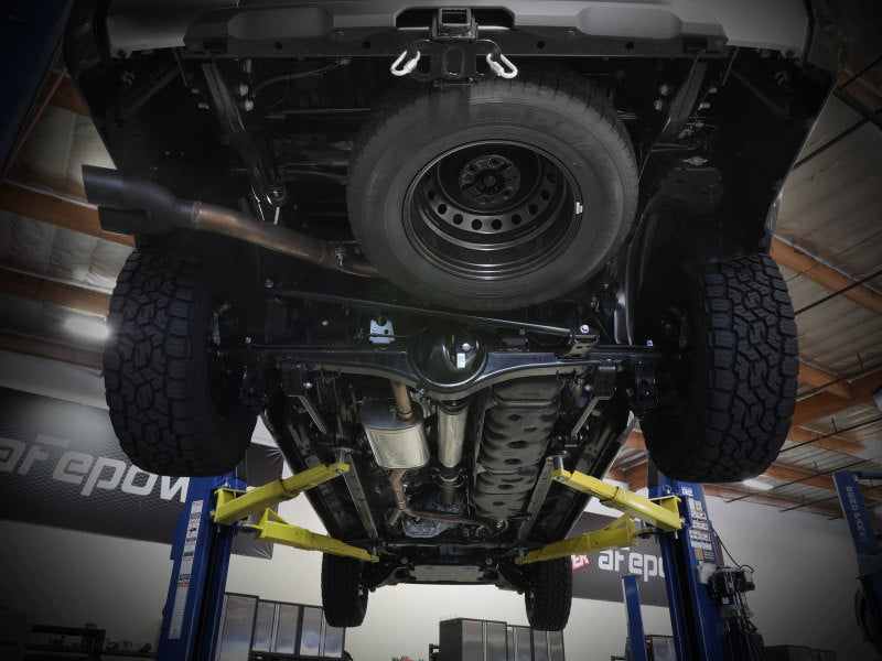 aFe 2022 Toyota Tundra V6-3.5L (tt) Vulcan Series 2.5in to 3in 304 SS Cat-Back Exhaust w/ Polish Tip - Burkken Auto Parts