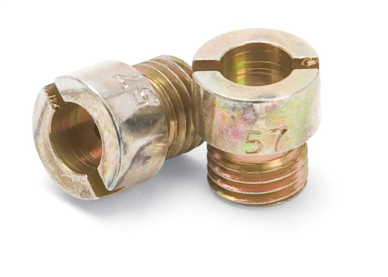 Edelbrock Standard Main Jets 1/4-32 Thread Jet 57 Size-0 056In Quantity-2 - Burkken Auto Parts