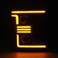 AlphaRex 20-22 Ford F150 Pro-Series Projector Headlights Black w/ Activation Light / Seq. Sig. / DRL - Burkken Auto Parts