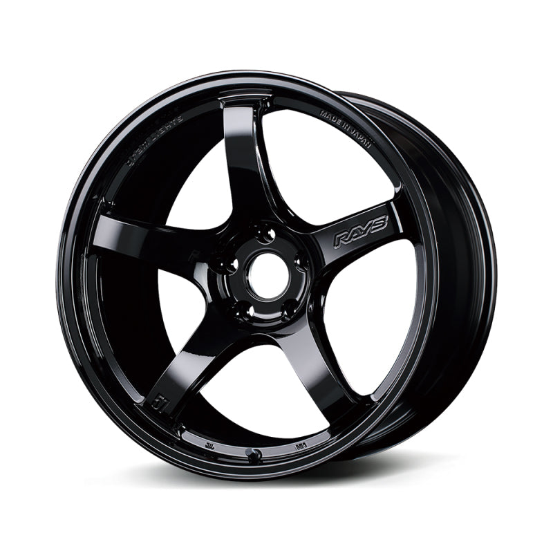 Gram Lights 57CR 18x7.5 +40 5x114.3 Gloss Black Wheel - Burkken Auto Parts