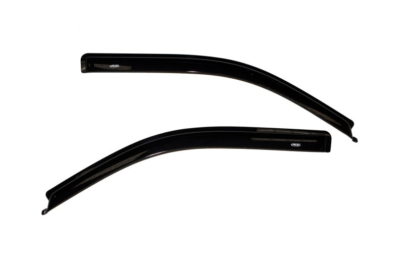 AVS 09-14 Ford F-150 Standard Cab Ventvisor Outside Mount Window Deflectors 2pc - Smoke - Burkken Auto Parts