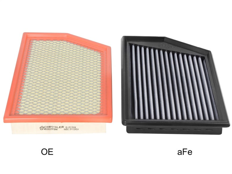 aFe MagnumFLOW OER Air Filter PRO DRY S 14-16 Jeep Cherokee V6 3.2L - Burkken Auto Parts