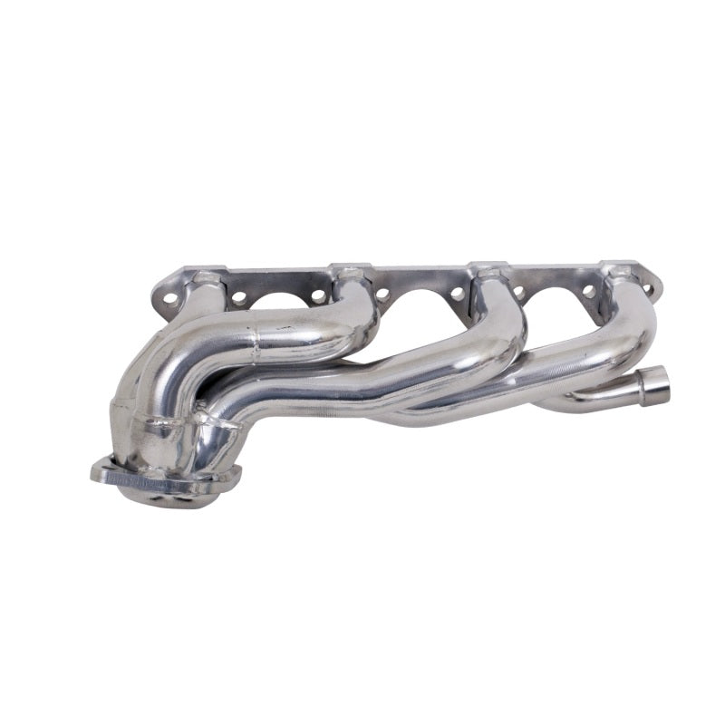 BBK 87-95 Ford F150 Truck 5.8 351 Shorty Unequal Length Exhaust Headers - 1-5/8 Silver Ceramic - Burkken Auto Parts