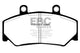 EBC 85-93 Volvo 740 2.1 (Bendix) Greenstuff Front Brake Pads - Burkken Auto Parts