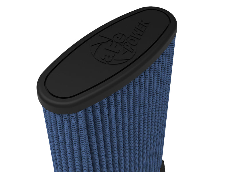 aFe Momentum Replac Air Filter w/Pro 5R Media (Pair) 5x2.25in F/6.25x3.75in B/5.25x2.25in T/11in H - Burkken Auto Parts