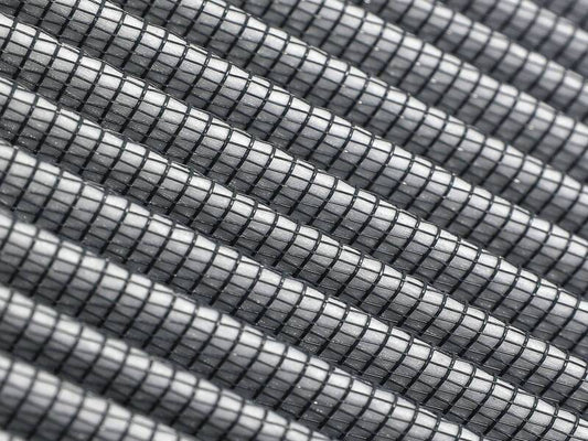 aFe Track Series Intake Pro DRY S Air Filter (6-1/8x4-1/8)IN F x(9-1/4x7-1/4)IN B x(6x4)IN Tx7-1/8IN