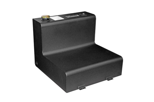 Dee Zee Blk/Steel Liq/Trns Tank 50 Gal 23In L-Shaped (Steel) - Burkken Auto Parts