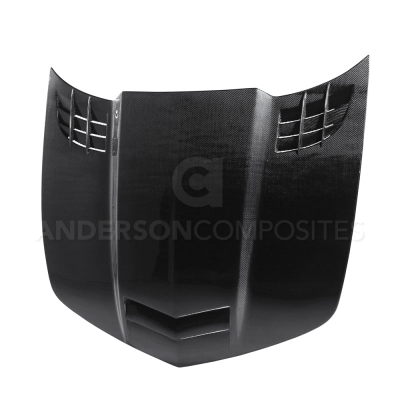Anderson Composites 10-13 Chevy Camaro TTII-Style Carbon Fiber Hood - Burkken Auto Parts