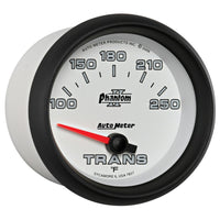 AutoMeter Gauge Transmission Temp 2-5/8in. 100-250 Deg. F Electric Phantom II - Burkken Auto Parts