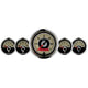 AutoMeter Gauge Kit 5 Pc. 3-3/8in. & 2-1/16in. Elec. Speedometer Cruiser - Burkken Auto Parts