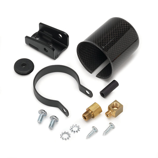Autometer 52mm Pedestal Gauge Mount w/ Carbon Fiber Cup - Burkken Auto Parts