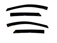AVS 10-15 Hyundai Tucson Ventvisor Outside Mount Window Deflectors 4pc - Smoke - Burkken Auto Parts