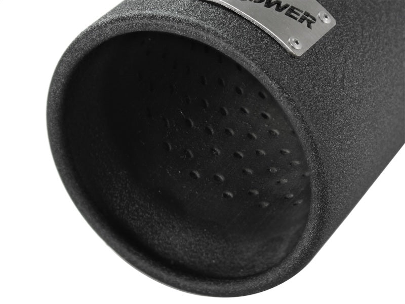 aFe MACHForce XP Exhausts Tips SS-304 EXH Tip 3in x 4Out x 12L Bolt-On (blk) - Burkken Auto Parts