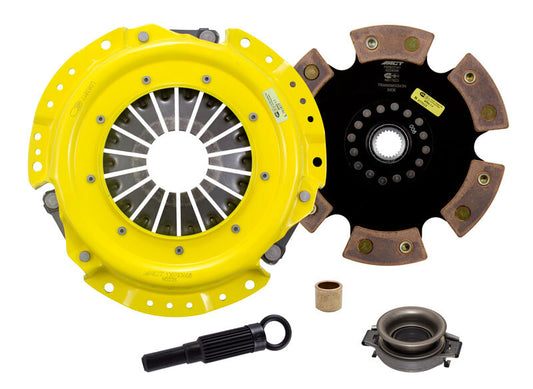 ACT 1990 Nissan Stanza XT/Race Rigid 6 Pad Clutch Kit - Burkken Auto Parts