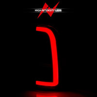 ANZO 00-06 Toyota Tundra LED Taillights w/ Light Bar Black Housing Clear Lens - Burkken Auto Parts