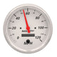 AutoMeter Gauge Speedometer 5in. 120MPH Elec. Prog. W/ Lcd Odo Arctic White - Burkken Auto Parts