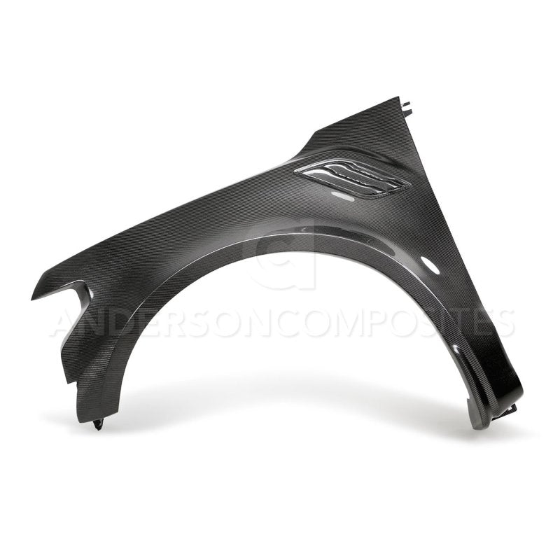 Anderson Composites 17-18 Ford Raptor Type-Wide Carbon Fiber Front Fenders (Pair) - Burkken Auto Parts