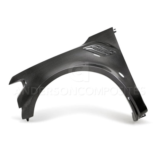 Anderson Composites 17-18 Ford Raptor Type-Wide Carbon Fiber Front Fenders (Pair) - Burkken Auto Parts