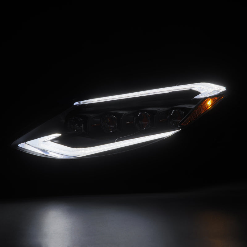 AlphaRex 23-24 Nissan Z NOVA-Series LED Projector Headlights Black w/Activation Light & Seq.Sig - Burkken Auto Parts
