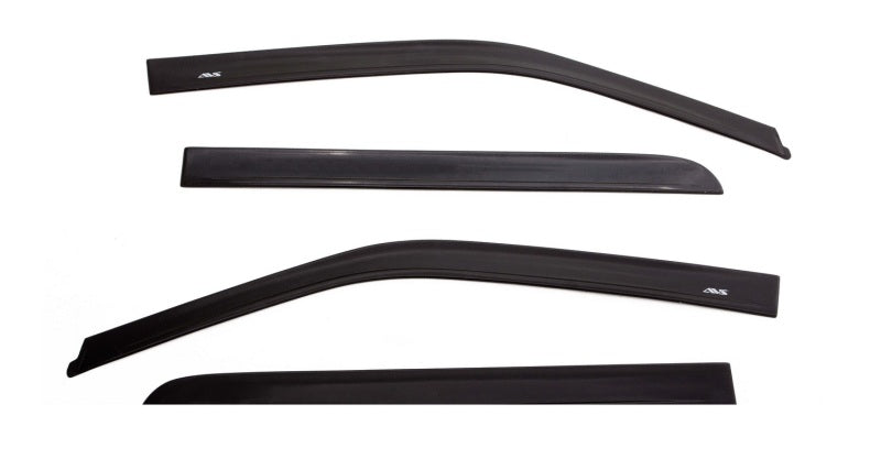 AVS 2018 Ford Expedition Ventvisor In-Channel Front & Rear Window Deflectors 4pc - Smoke - Burkken Auto Parts