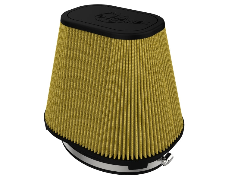 aFe MagnumFLOW Air Filters IAF PG7 A/F (5-1/2x7-1/2)in F x (9x7)in B x (5-3/4x3-3/4)in T x 7-1/2in H - Burkken Auto Parts
