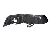 ANZO 1999-2004 Ford Mustang Projector Headlights Chrome - Burkken Auto Parts