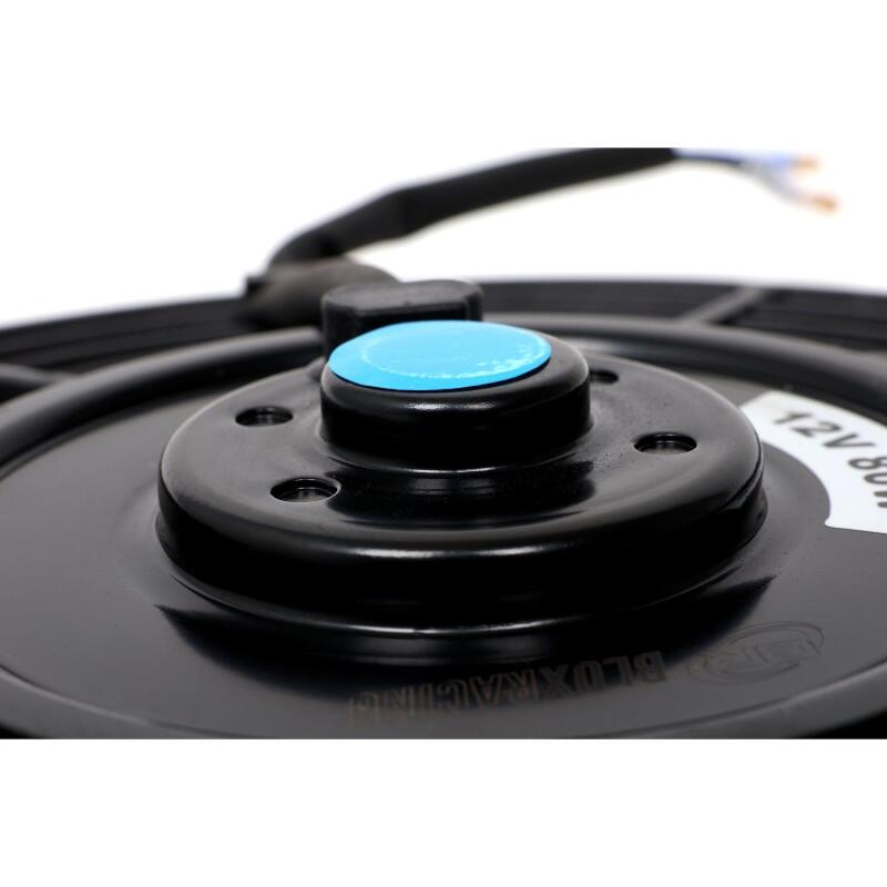 BLOX Racing 12inch Electric Slim Fan - Black - Burkken Auto Parts
