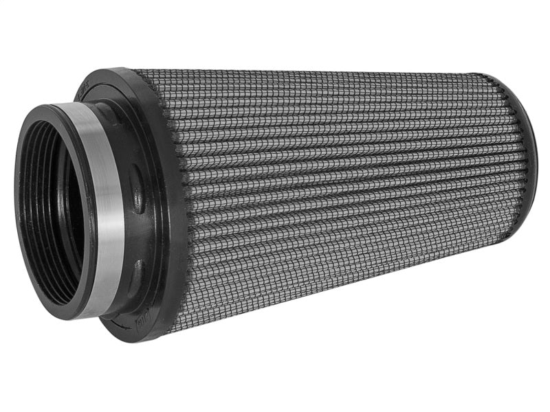 aFe MagnumFLOW Air Filters PDS Clamp On A/F 3-1/2F x 5B x 3-1/2T (Inv) x 8H - Burkken Auto Parts
