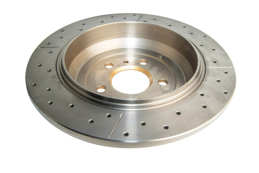 DBA 07-16 Mercedes-Benz GL320 Rear Street Drilled & Slotted Rotor