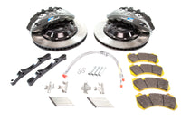 Alcon 2009+ Nissan GT-R R35 412x36mm Rotor 6 Piston Caliper RC6 Front Axle Kit - Grey - Burkken Auto Parts