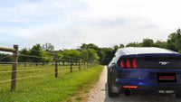 Corsa 2015-2017 Ford Mustang EcoBoost 2.3T Sport 3in Cat-Back Dual Rear Exit Black Tips - Burkken Auto Parts