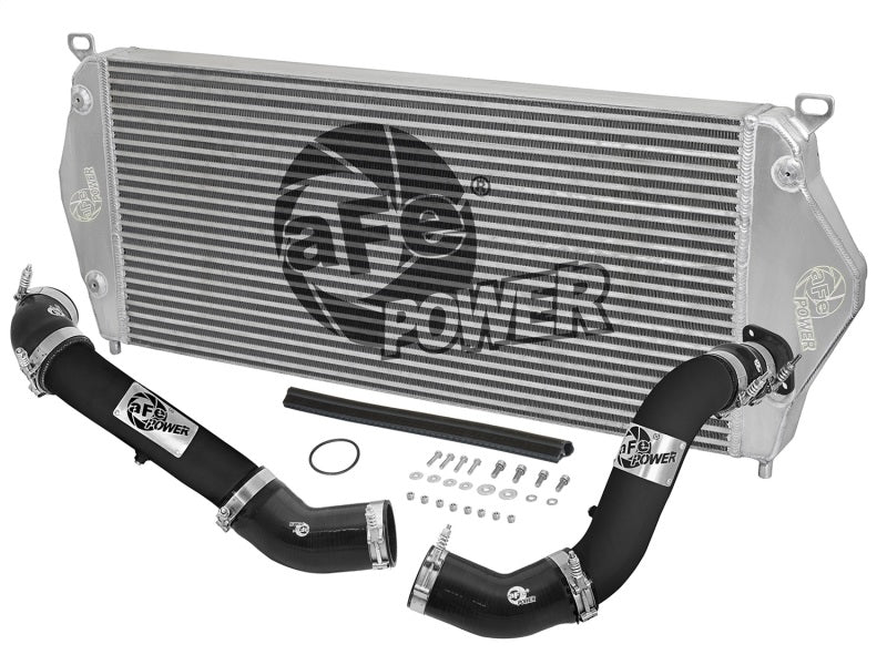 aFe BladeRunner Intercooler w/ Black Tubes 16-17 Nissan Titan XD V8 5.0L (td) - Burkken Auto Parts