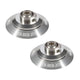 Bell HANS Clip Set - Silver FIA8858-2010 - Burkken Auto Parts