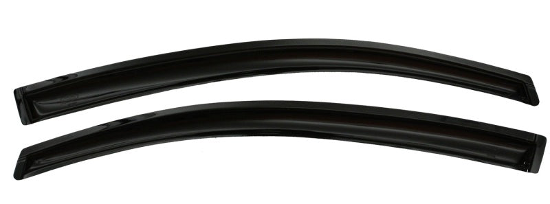 AVS 12-15 Honda Civic Coupe Ventvisor Outside Mount Window Deflectors 2pc - Smoke - Burkken Auto Parts